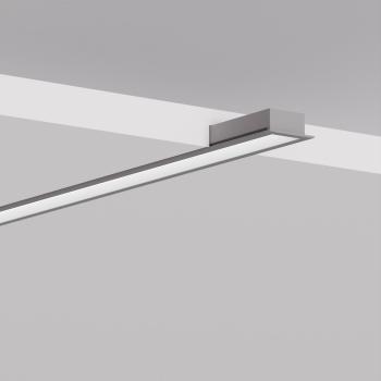 Preview: Kunststoff Endkappe in grau